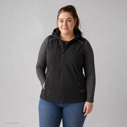Veste sans manches Softshell grandes tailles Femmes - 9D/black (images7845_F1_G_K_.jpg)
