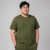 T-shirt avec poche de poitrine Homme Plus Size - CS/khaki (imagesCS-6520_F1_C_H_.jpg)