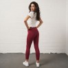 Legging taille haute avec poche grandes tailles femmes - BY/burgundy (imagesCS-7100_G2_F_M_.jpg)