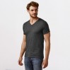 T-shirt col V Hommes - H9/heather black (images1425_E1_G_OE.jpg)