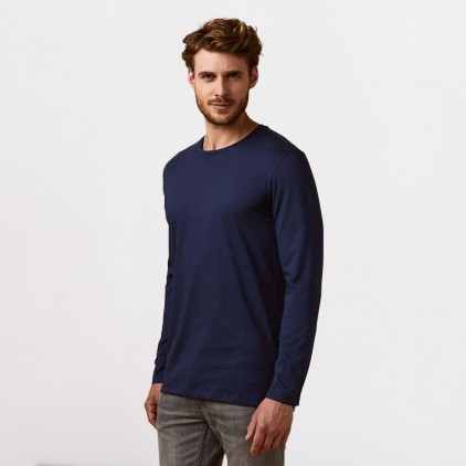 T-shirt manches longues col rond Hommes - FN/french navy (images1465_E1_D_J_.jpg)