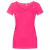 V-Neck T-shirt Plus Size Women - BE/bright rose (images1525_G1_F_P_.jpg)