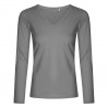 V-Neck Longsleeve Plus Size Women - SG/steel gray (images1560_G1_X_L_.jpg)