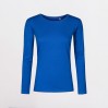T-shirt manches longues col V Femmes - AZ/azure blue (images1560_E1_A_Z_.jpg)