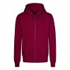 X.O Zip Hoodie Jacke Männer - A5/Berry (images1650_G1_A_5_.jpg)