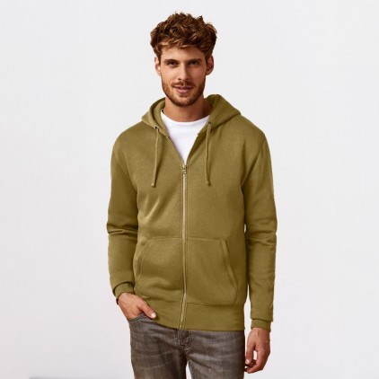 Veste Sweat Capuche Zippée X.O Hommes - OL/olive (images1650_E1_H_D_.jpg)