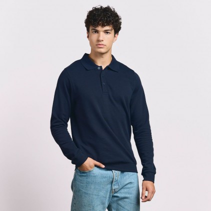 Polo-Sweatshirt Männer - 54/navy (images2049_E1_D_F_.jpg)