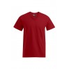 Premium V-Ausschnitt T-Shirt Männer - 36/fire red (images3025_G1_F_D_.jpg)