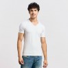 T-shirt slim col V Hommes - 00/white (images3082_E1_A_A_.jpg)