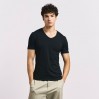 Slim-Fit V-Ausschnitt T-Shirt Männer - 9D/black (images3082_E1_G_K_.jpg)