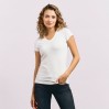 T-shirt slim col V Femmes - 00/white (images3086_E1_A_A_.jpg)