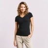 Slim-Fit V-Ausschnitt T-Shirt Frauen - 9D/black (images3086_E1_G_K_.jpg)
