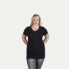 T-shirt long col V slim Femmes - 54/navy (images3087_E1_D_F_.jpg)