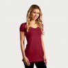 Slim Fit V-Neck T-shirt "long" Women - CB/cherry berry (images3087_E1_F_OE.jpg)