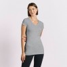 T-shirt long col V slim Femmes - 03/sports grey (images3087_E1_G_E_.jpg)