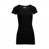 Slim Fit V-Neck T-shirt "long" Plus Size Women - 9D/black (images3087_G1_G_K_.jpg)