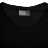 Slim Fit V-Neck T-shirt "long" Women - 9D/black (images3087_G4_G_K_.jpg)