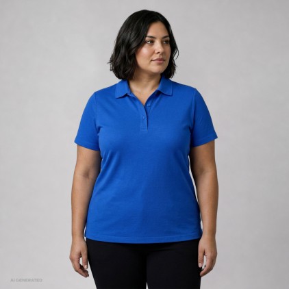 Polo Jersey grandes tailles Femmes - VB/royal (images4025_F1_D_E_.jpg)