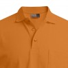 Heavy Poloshirt mit Brusttasche Plus Size Männer - OP/orange (images4100_G4_H_B_.jpg)