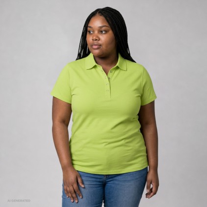 Interlock Poloshirt Plus Size Frauen - WL/wild lime (images4250_F1_C_AE.jpg)