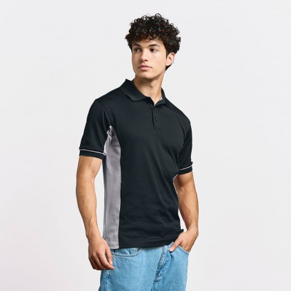 Polo fonctionnel Hommes - BL/black-light grey (images4520_E1_I_B_.jpg)