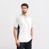 EXCD Kontrast Polo Unisex - WC/white-charcoal (images4590_E1_P_K_.jpg)