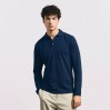 Polo épais manches longues Hommes - 54/navy (images4600_E1_D_F_.jpg)