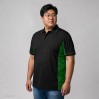 Funktions Kontrast Poloshirt Plus Size Männer - BK/black-kelly green (images4520_F1_I_J_.jpg)