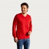 Premium V-Neck Sweatshirt Men - 36/fire red (images5025_E1_F_D_.jpg)