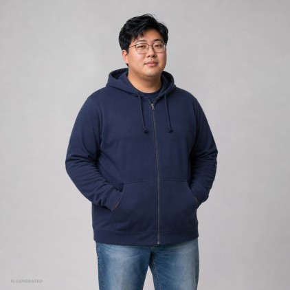 Veste sweat capuche zippée 80-20 grandes tailles Hommes - 54/navy (images5182_F1_D_F_.jpg)