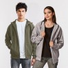 Heavy Hoody Jacket Unisex - HY/heather grey (images5500_E1_G_Z_.jpg)