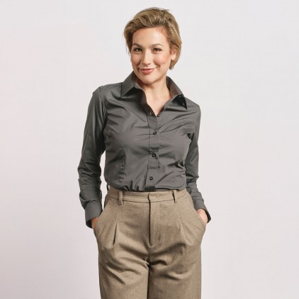 Chemise Business manches longues Femmes - SG/steel gray (images6315_E1_X_L_.jpg)