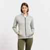 Knit fleece Jacket C+ Women - HY/heather grey (images7725_E1_G_Z_.jpg)