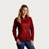 Strick-Fleece Jacke C+ Frauen - H3/heather red (images7725_E1_Q_K_.jpg)