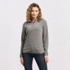 Recycled Fleece Troyer Sweatshirt Frauen - SG/steel gray (images7925_E1_X_L_.jpg)