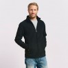 Doppel Fleece Zip Jacke Männer - 99/black-black (images7961_E1_N_D_.jpg)
