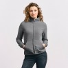 Doppel-Fleece Jacke Frauen - L9/light grey-black (images7985_E1_G_W_.jpg)