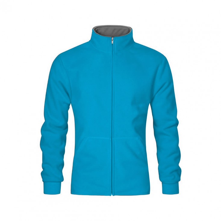 Veste polaire doublée grandes tailles Hommes - 4G/turquoise-li.grey (images7971_G1_L_1_.jpg)