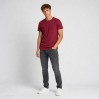 T-Shirt mit Brusttasche Herren - BY/burgundy (imagesCS-6520_E2_F_M_.jpg)