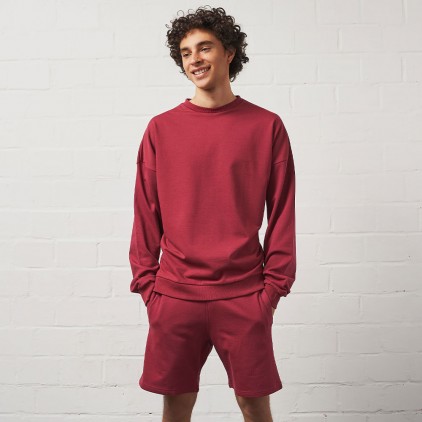 Short jogging Hommes - BY/burgundy (imagesCS-7500_G1_F_M_.jpg)