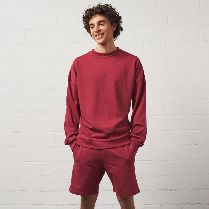 Sweatshorts Men - BY/burgundy (imagesCS-7500_G1_F_M_.jpg)