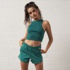 Highwaist Sweatshorts Frauen - G2/dark alge green (imagesCS-7505_G1_Q_1_.jpg)