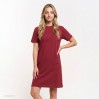 T-shirt Dress Women - BY/burgundy (imagesCS-8035_E1_F_M_.jpg)