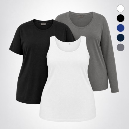 Basic Bundle - Top, T-Shirt, Longsleeve